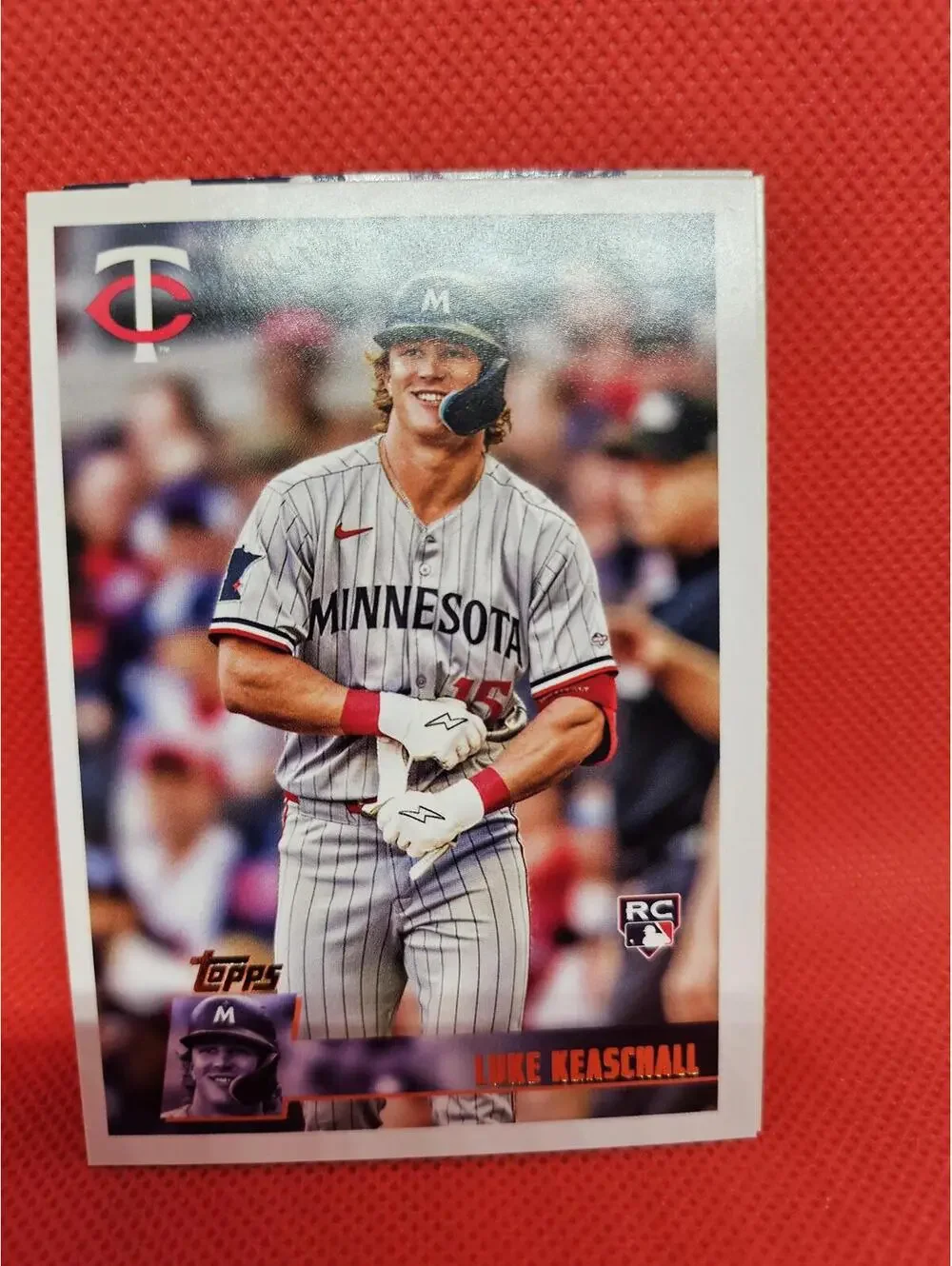 Luke Keaschall (RC) 2025 Topps Archives Rookie #120 - Twins - RAW Mint